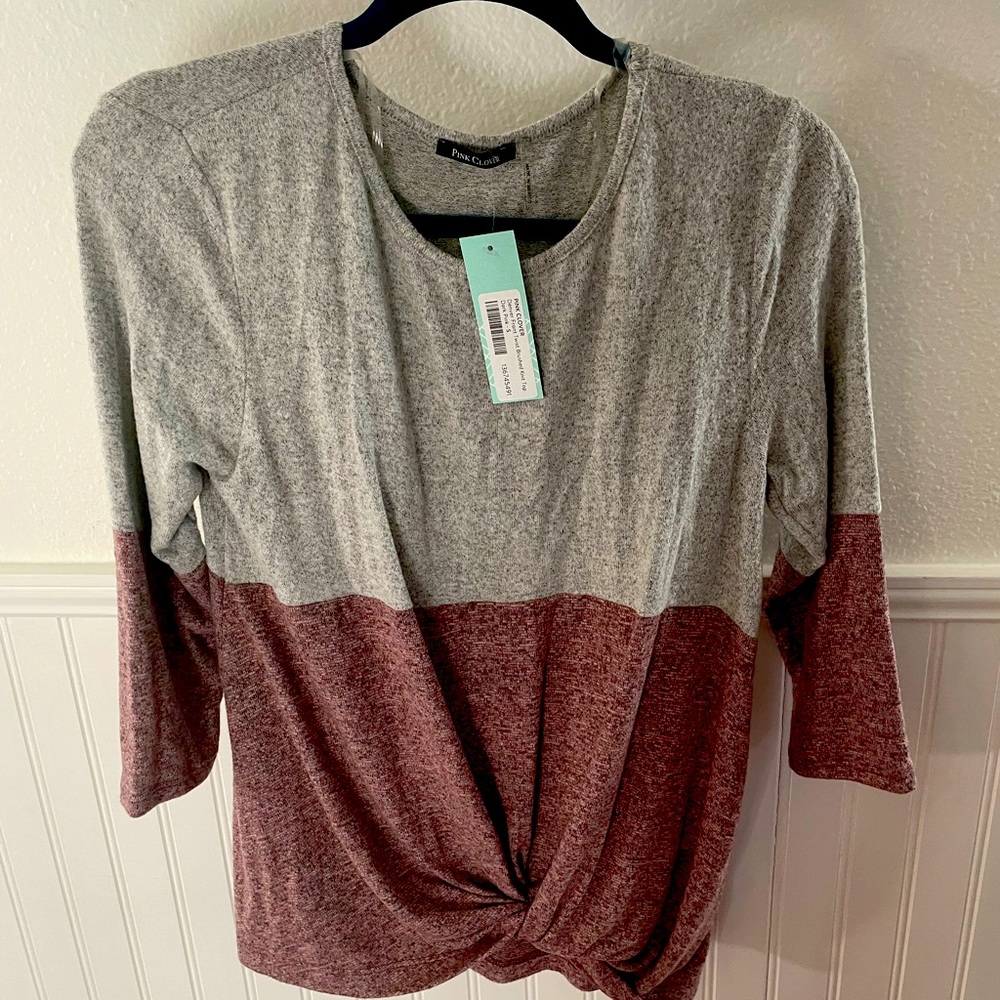 Denver front twist brushed knot too size S